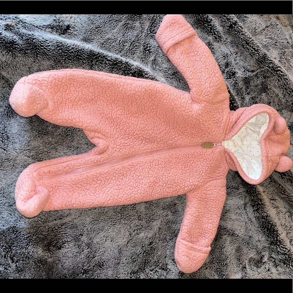 Newborn Girl Snowsuit